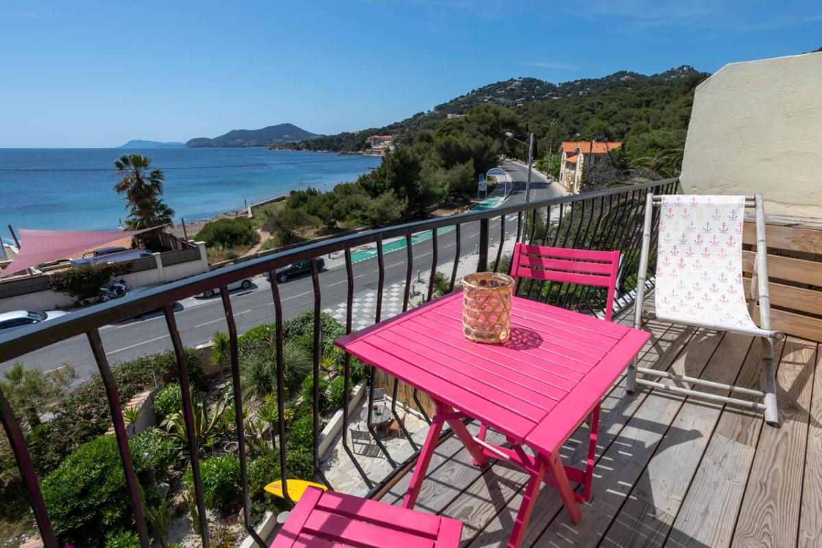 Hotel Almanarre Plage - Hotel Eco-Responsable Face A La Mer Йер Экстерьер фото