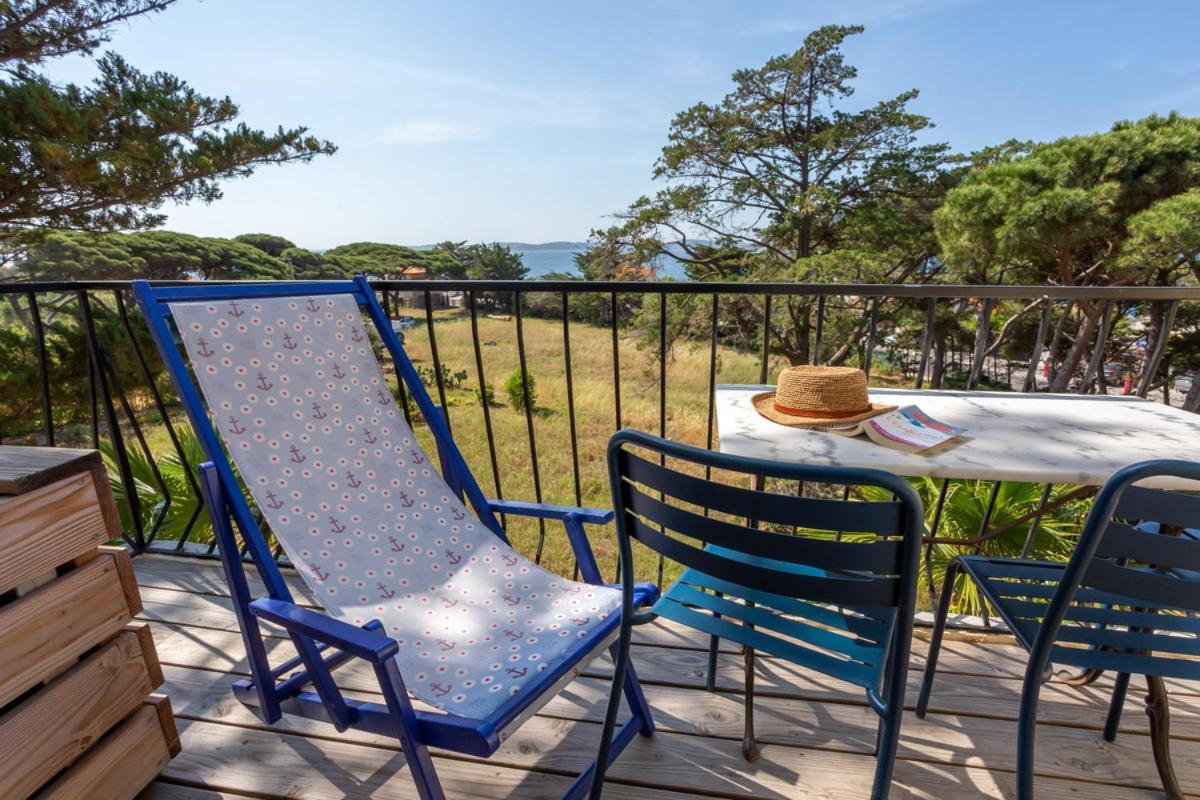 Hotel Almanarre Plage - Hotel Eco-Responsable Face A La Mer Йер Экстерьер фото