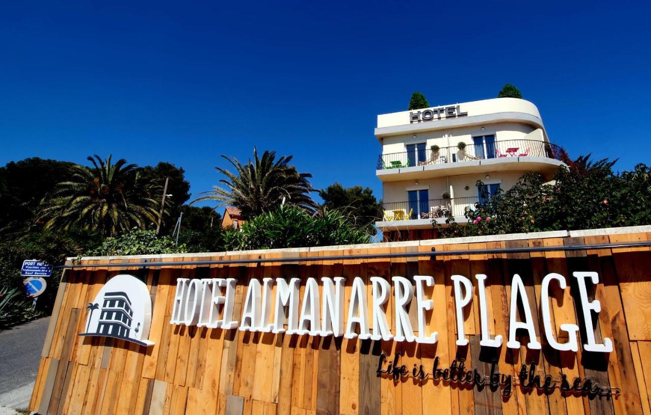 Hotel Almanarre Plage - Hotel Eco-Responsable Face A La Mer Йер Экстерьер фото